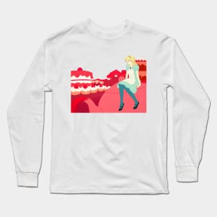 Alice in the candy world Long Sleeve T-Shirt